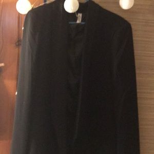 Nordstrom boyfriend style BLAZER 💜mural 🌸navy/ brand new w/ tags/ mid weight